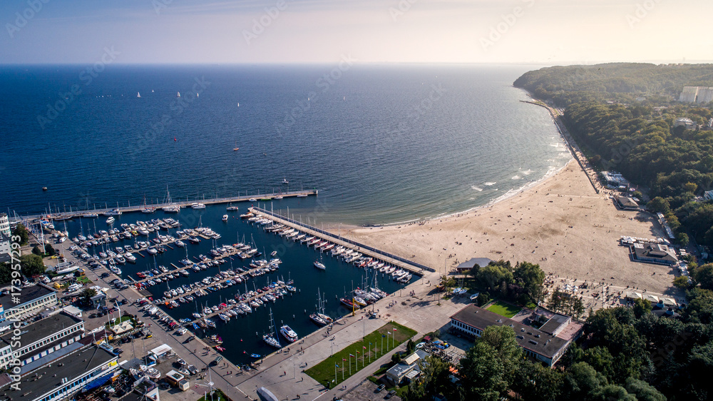Fototapeta Plaża w Gdynii