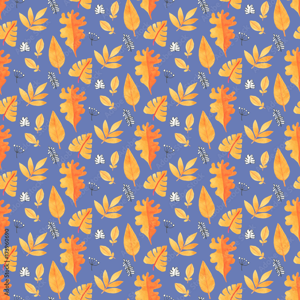 Watercolor seamless pattern Watercolor seamless pattern