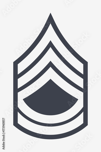 Military Ranks and Insignia. Stripes and Chevrons of Army