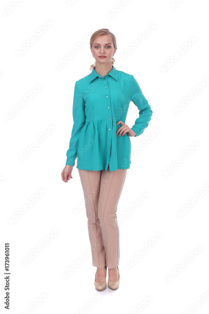 Fototapeta premium Pretty young girl