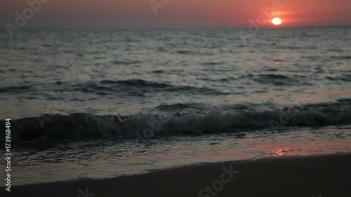 soleil couchant plage 1