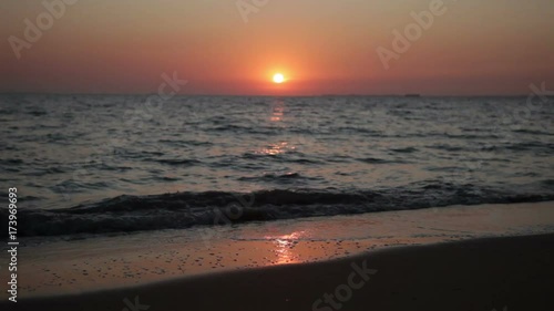 soleil couchant plage 1