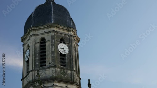 horloge église timelapse