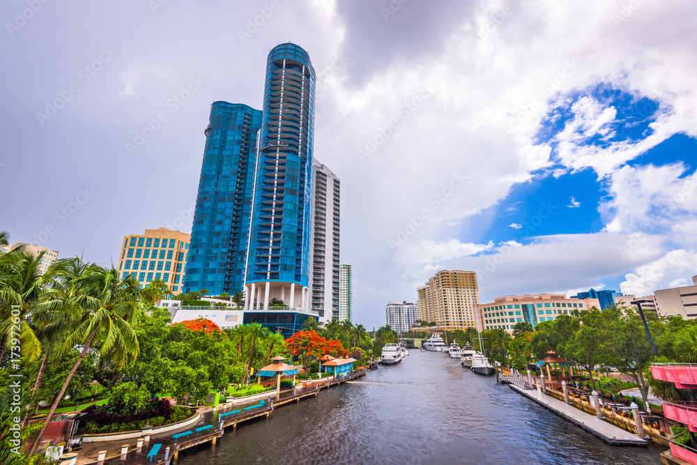 Naklejka premium Fort Lauderdale, Florida, USA 