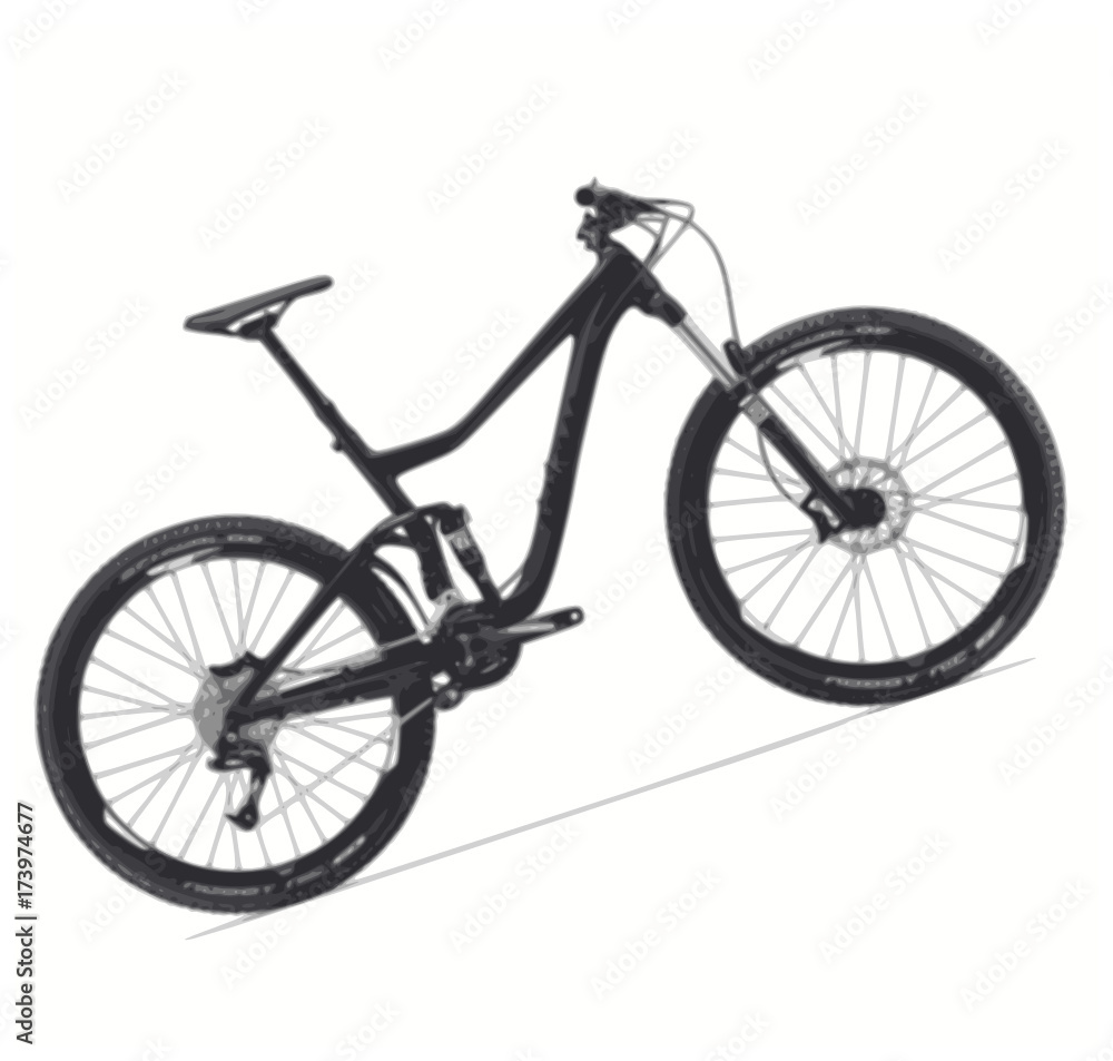 Naklejka premium VTT