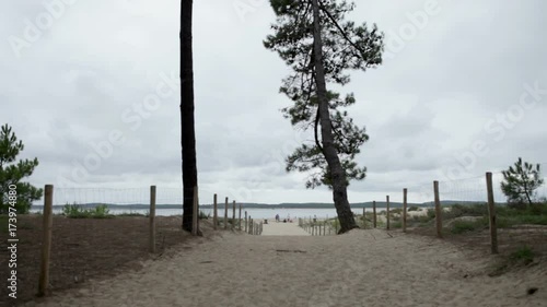 entrée plage océan