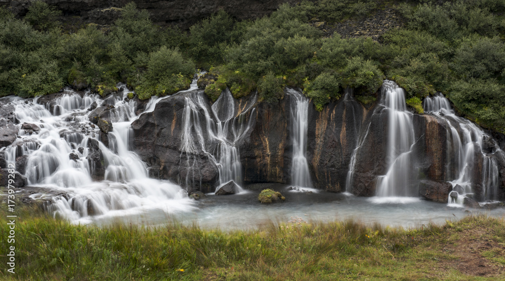 Fototapeta premium Hraunfossar