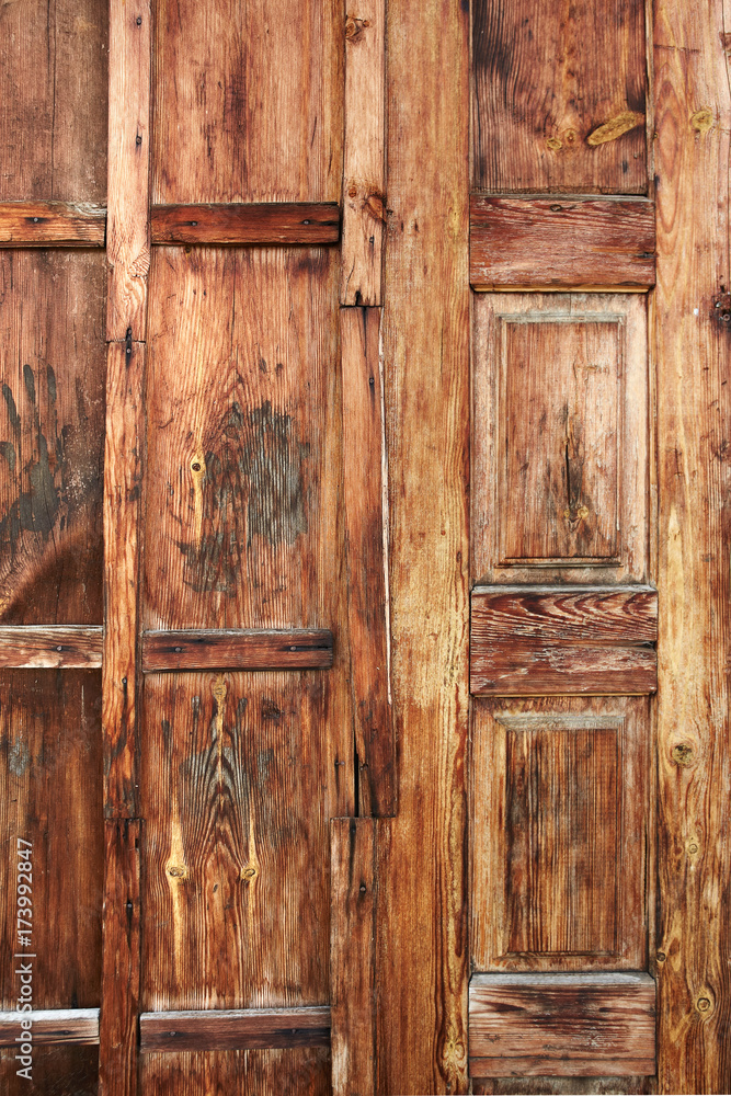 old wooden door old wooden door