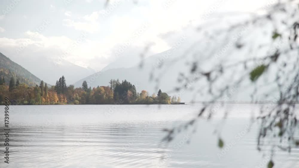Hills around a lake in Austria Hills around a lake in Austria