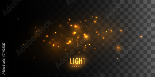 Luminous fire stars.
