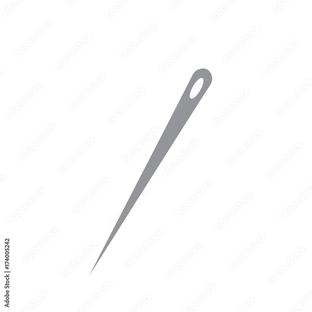 needle icon- vector illustration needle icon- vector illustration