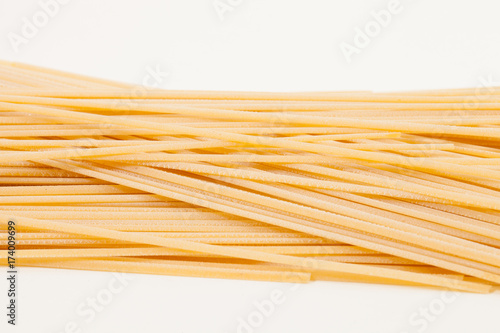 Italian spaghetti pasta al bronzo