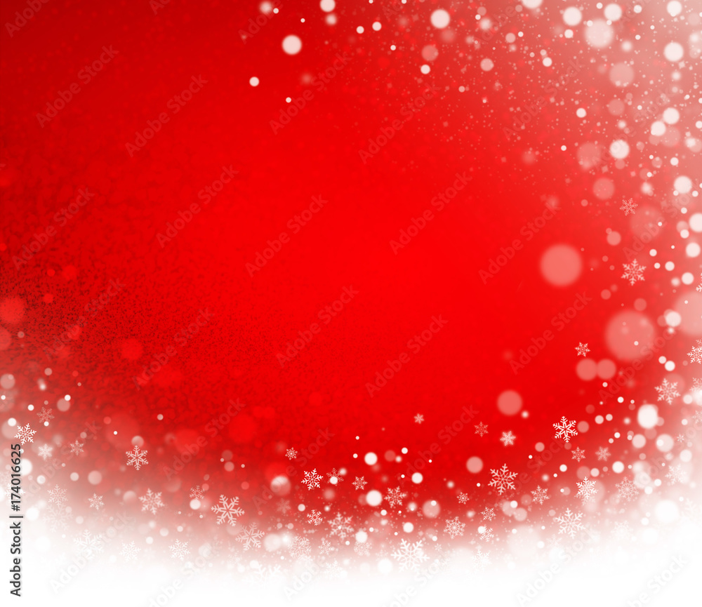 Abstract red Christmas background