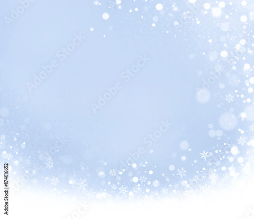 Abstract iced winter background © mozZz