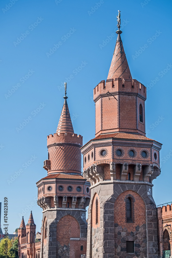 Fototapeta premium Berlin - Oberbaumbrücke