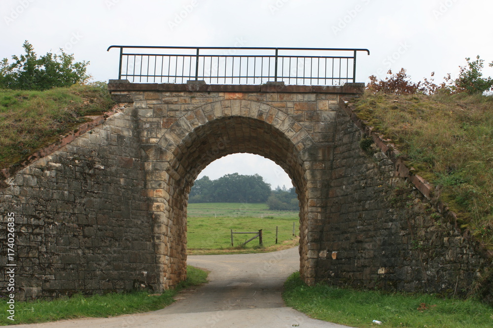 Fototapeta premium Eisenbahnunterführung