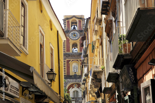 Sorrento, tower bell of the cathedral.