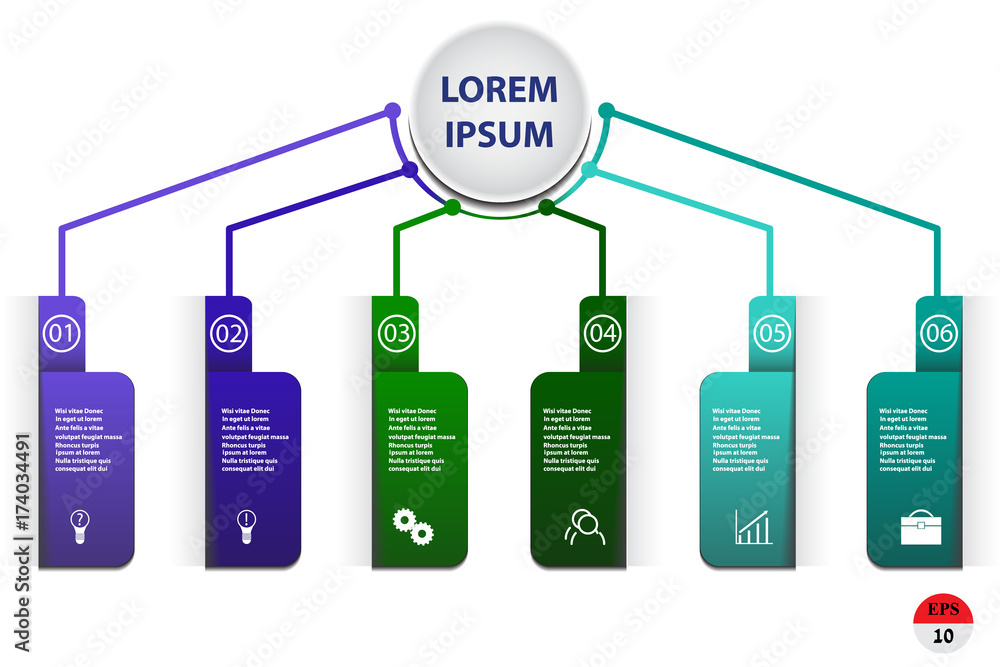 Vector business template for presentation. Concept for infographic. Vector business template for presentation. Concept for infographic.