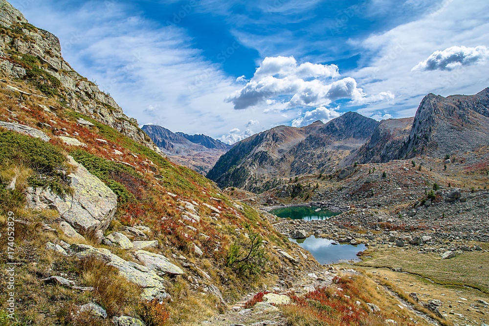 Fototapeta premium Laghi di Sant'Anna di Vinadio, Cuneo