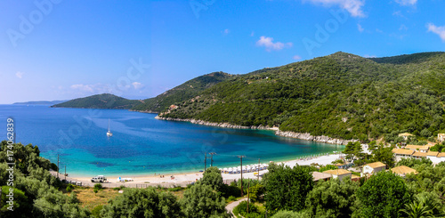 Fototapeta Naklejka Na Ścianę i Meble -  panorama Poros beach