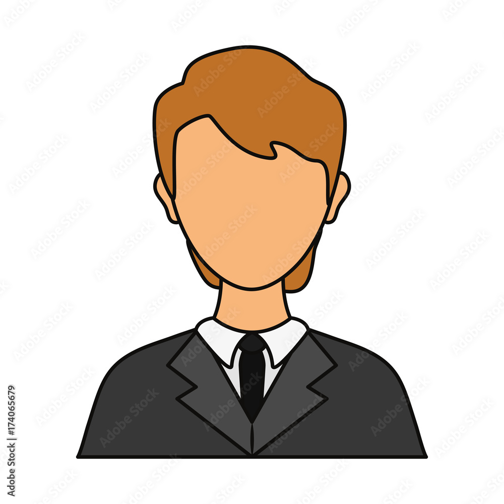 man job vector illustration