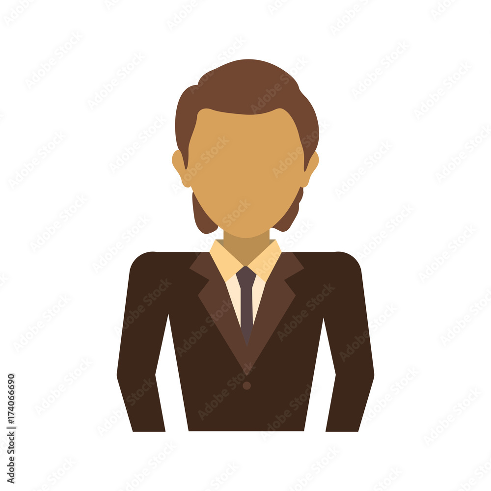 businessman  avatar vector illustration