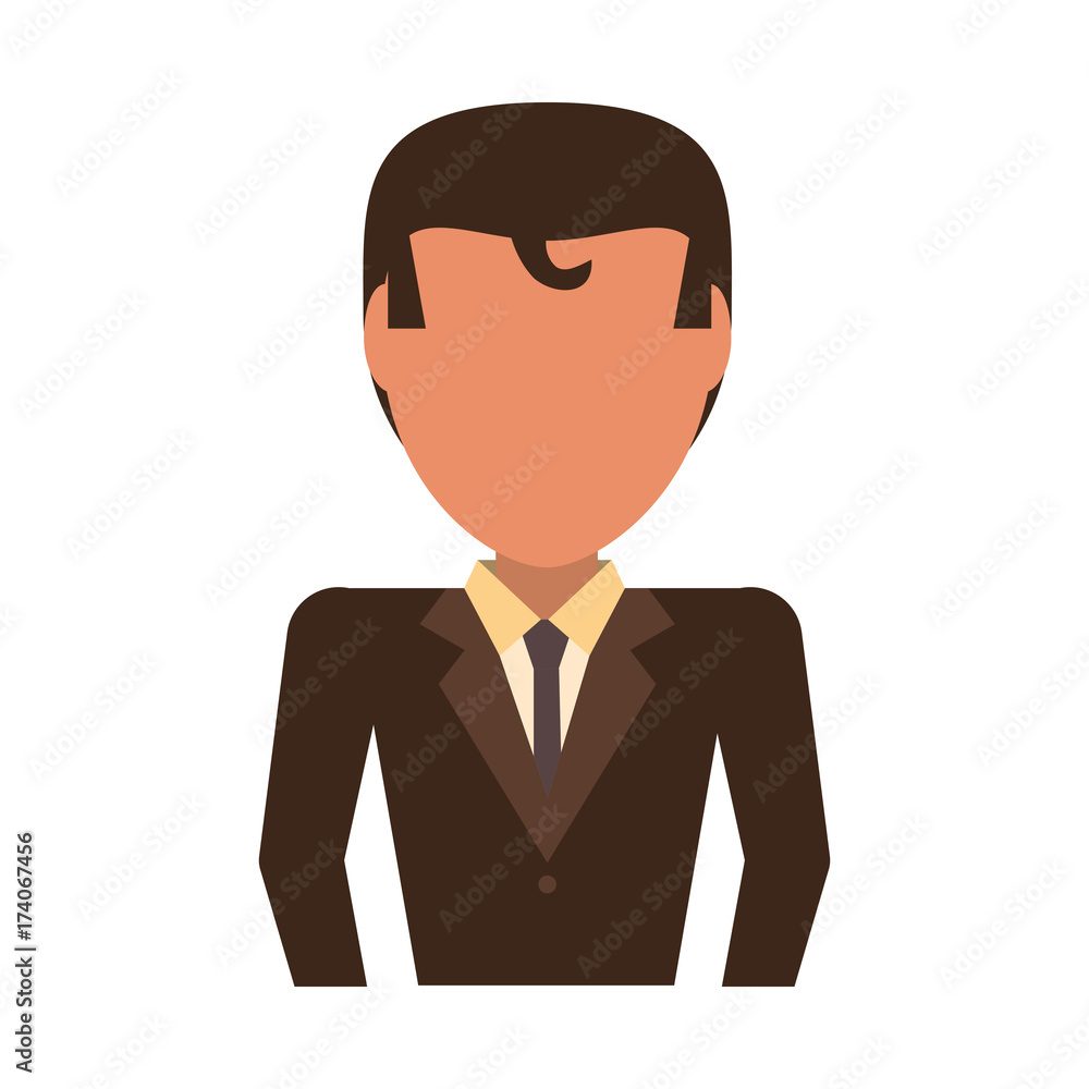 execitive man avatar vector illustration execitive man avatar vector illustration