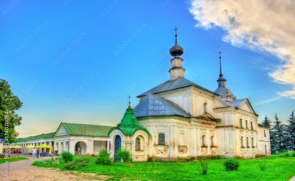 The Holy Cross church of St Nicholas in Suzdal, Russia The Holy Cross church of St Nicholas in Suzdal, Russia