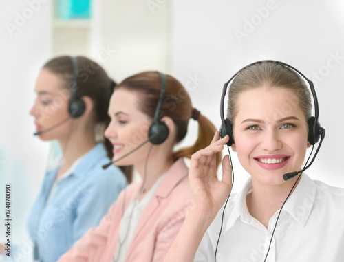 Young female technical supp...