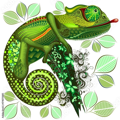 Chameleon Green Fantasy  
