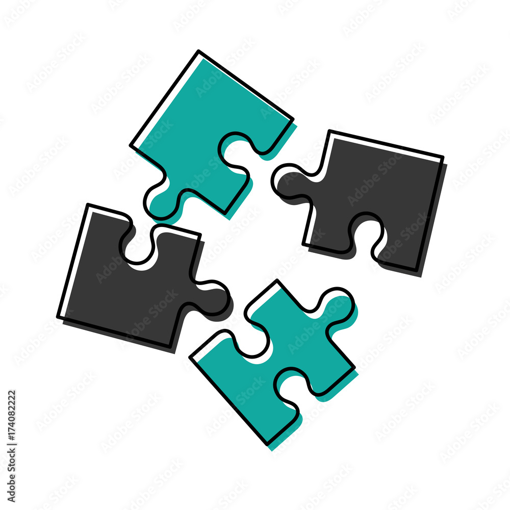 puzzle vector illustratio puzzle vector illustratio
