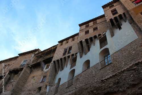 Casas colgantes de Tarazona (Zaragoza, Aragón, España) © jimenezar