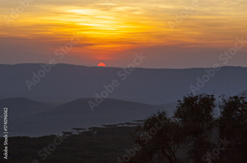 Ngorongoro Sunset