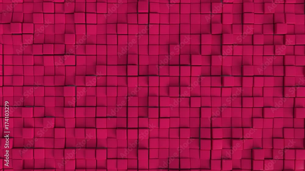 Seamless looping cube wall. Dynamic background suitable for overlaying text, logos, titles, intros, wallpaper, etc. 4K UHD animation. Seamless looping cube wall. Dynamic background suitable for overlaying text, logos, titles, intros, wallpaper, etc. 4K UHD animation.