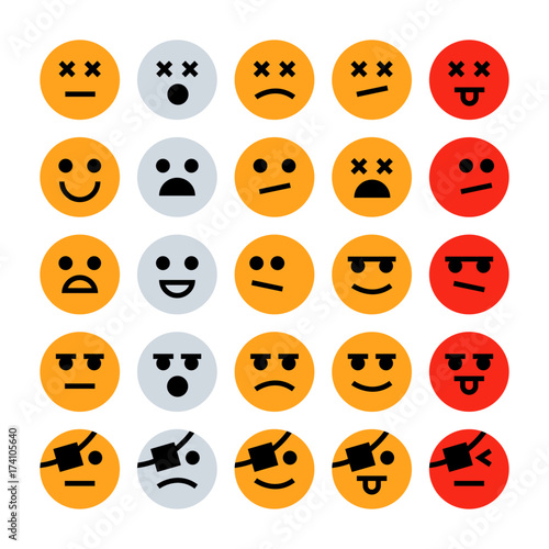 Emoji Flat Icons V2 © AlfredoHernandez