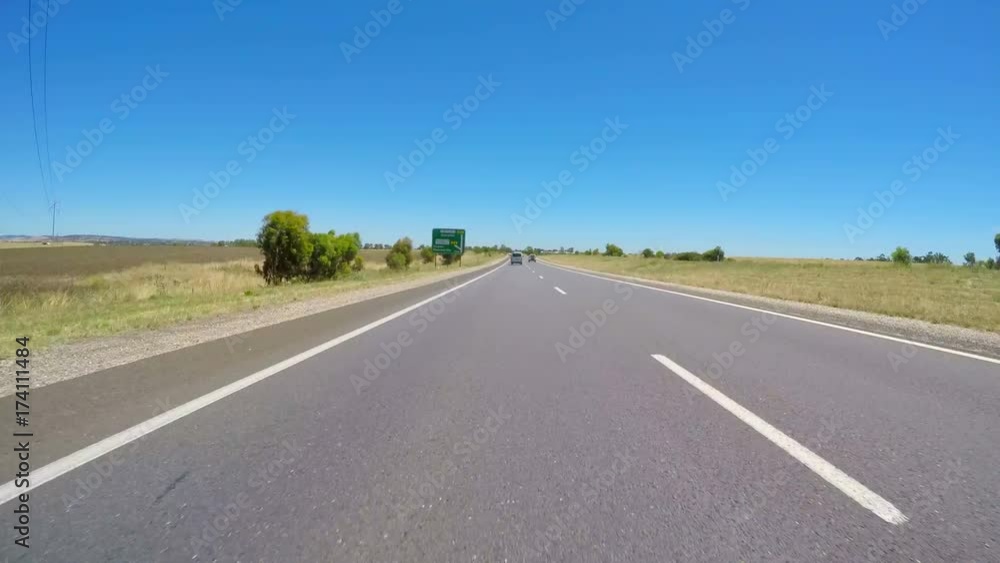Barossa Valley country road vehicle POV, driving along the Sturt Highway towards Adelaide, South Australia, timelapse. Barossa Valley country road vehicle POV, driving along the Sturt Highway towards Adelaide, South Australia, timelapse.