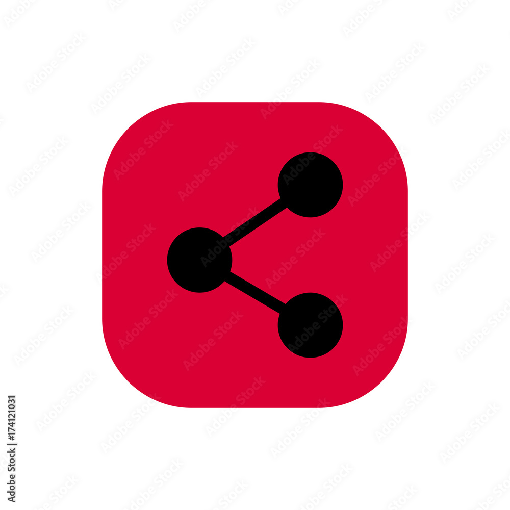 Share Square icon illustration vector Share Square icon illustration vector