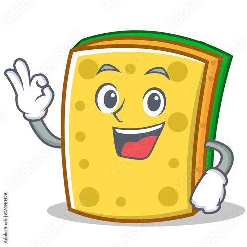 Okay sponge cartoon character funny