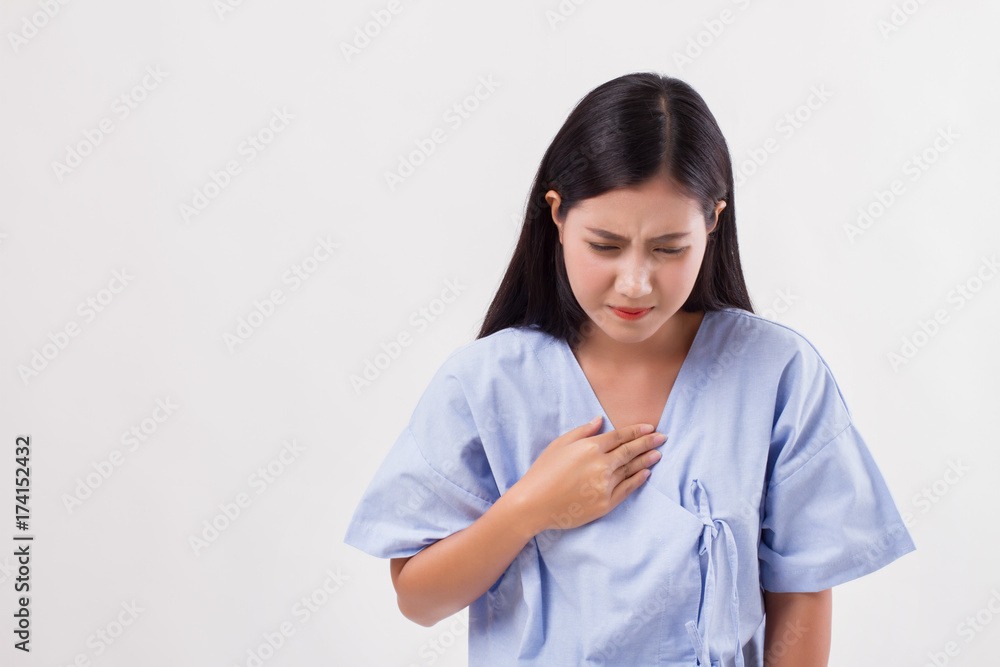 sick stressed woman with acid reflux, gerd symptoms sick stressed woman with acid reflux, gerd symptoms