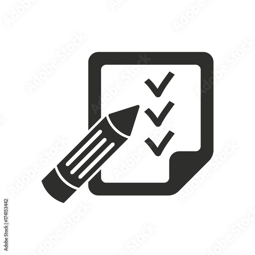 Notepad vector icon.