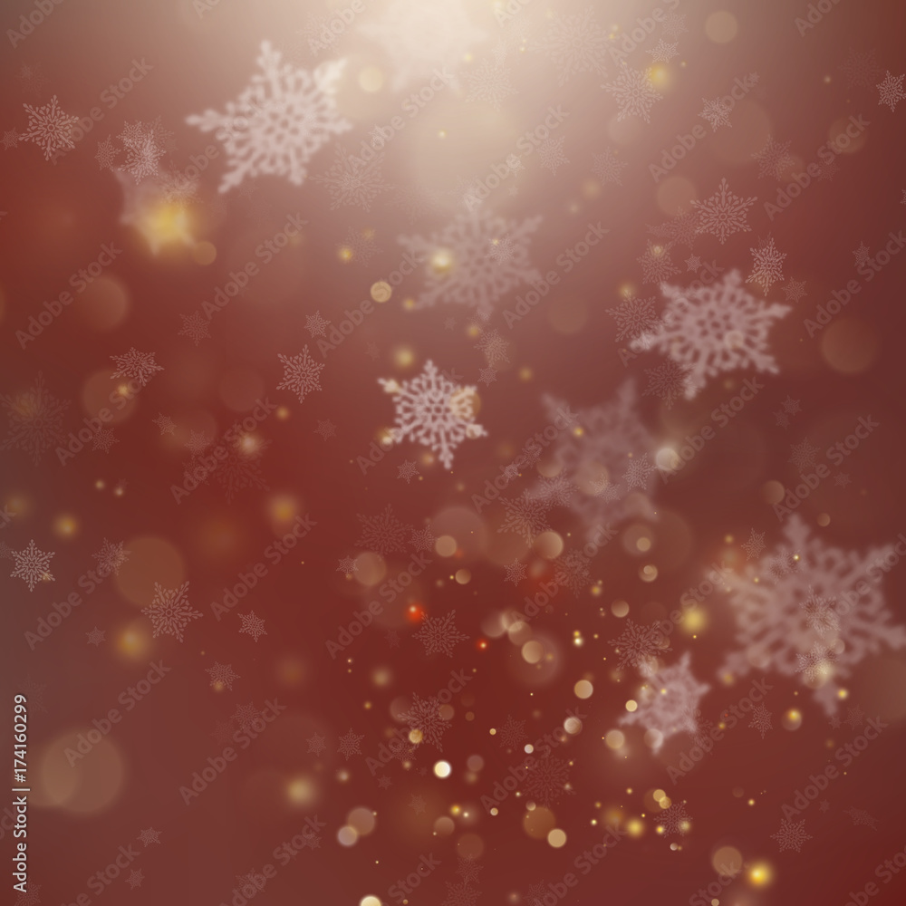 New year and Xmas Defocused Background With Blinking Stars. EPS 10 vector New year and Xmas Defocused Background With Blinking Stars. EPS 10 vector
