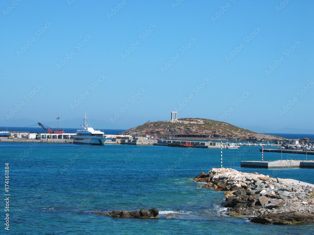 Chora town Naxos Island Cyclades Greece