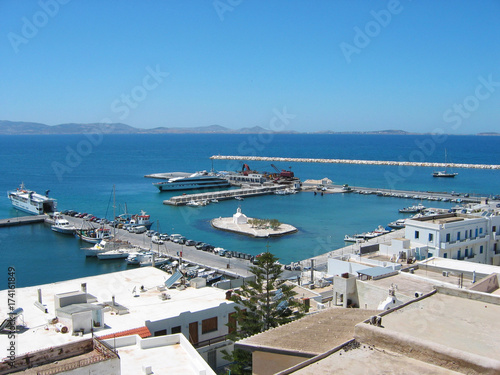 Chora town Naxos Island Cyclades Greece