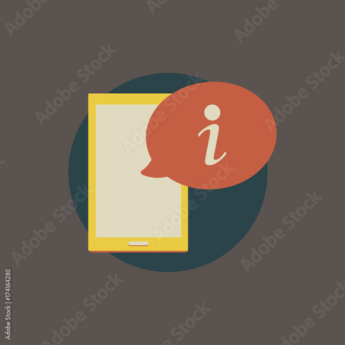 Illustration of device and alert icon