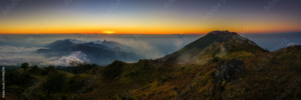 Panoramic Mt. Welirang 