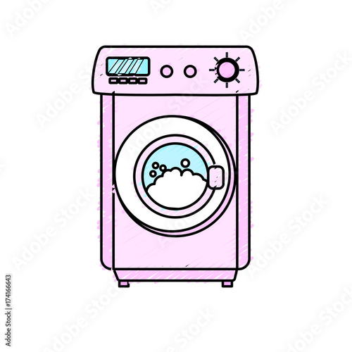 washing machine object to clean the clothes