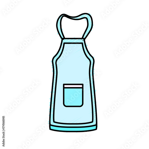 apron object design style to clean