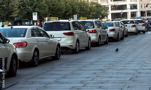Obraz na płótnie Autoreihe- Taxis w salonie