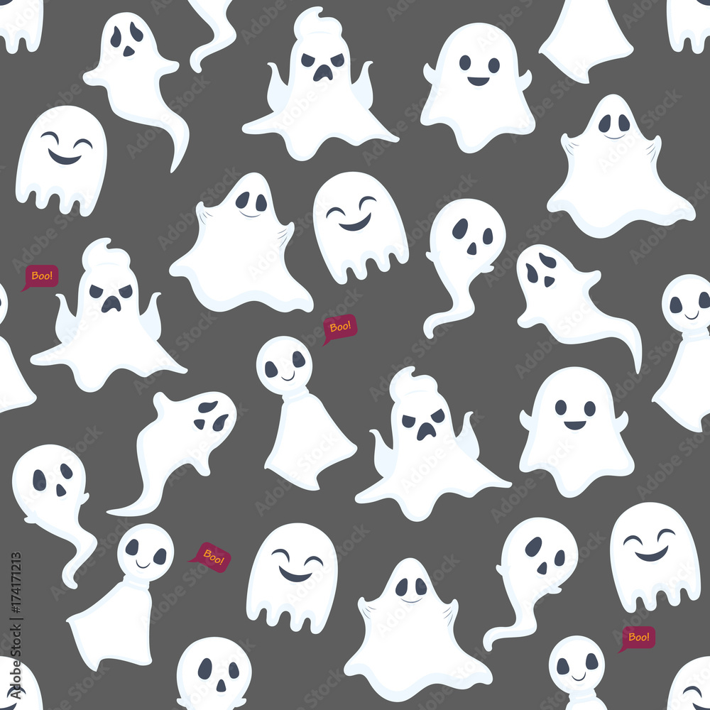 Ghost pattern background Ghost pattern background