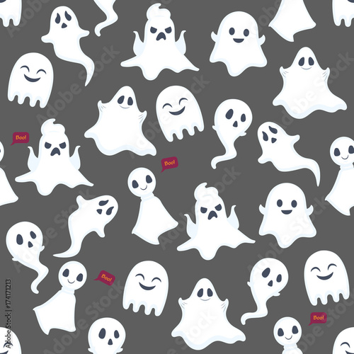 Ghost pattern background